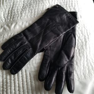 Coach luxury lather gloves